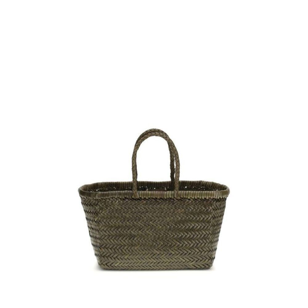 Dragon Diffusion Buffalo Leather Handbag Women Bicolor Handbags